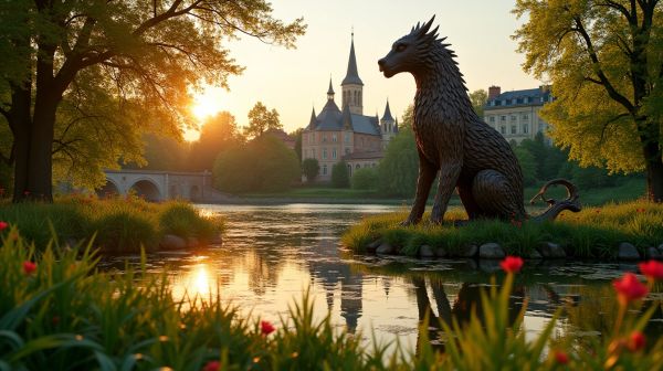 Plongez dans les aventures land-art et lutins à Lyon